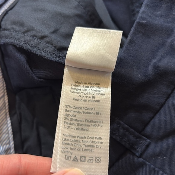 NWT J. Crew 5” Stretch Chino Shorts Navy Sz 2 - Picture 12 of 12